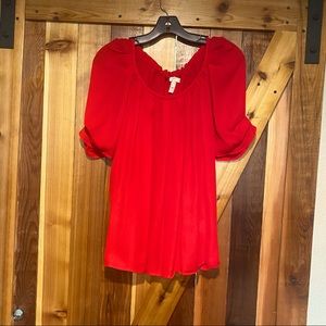 SOLD Joie Red Blouse
